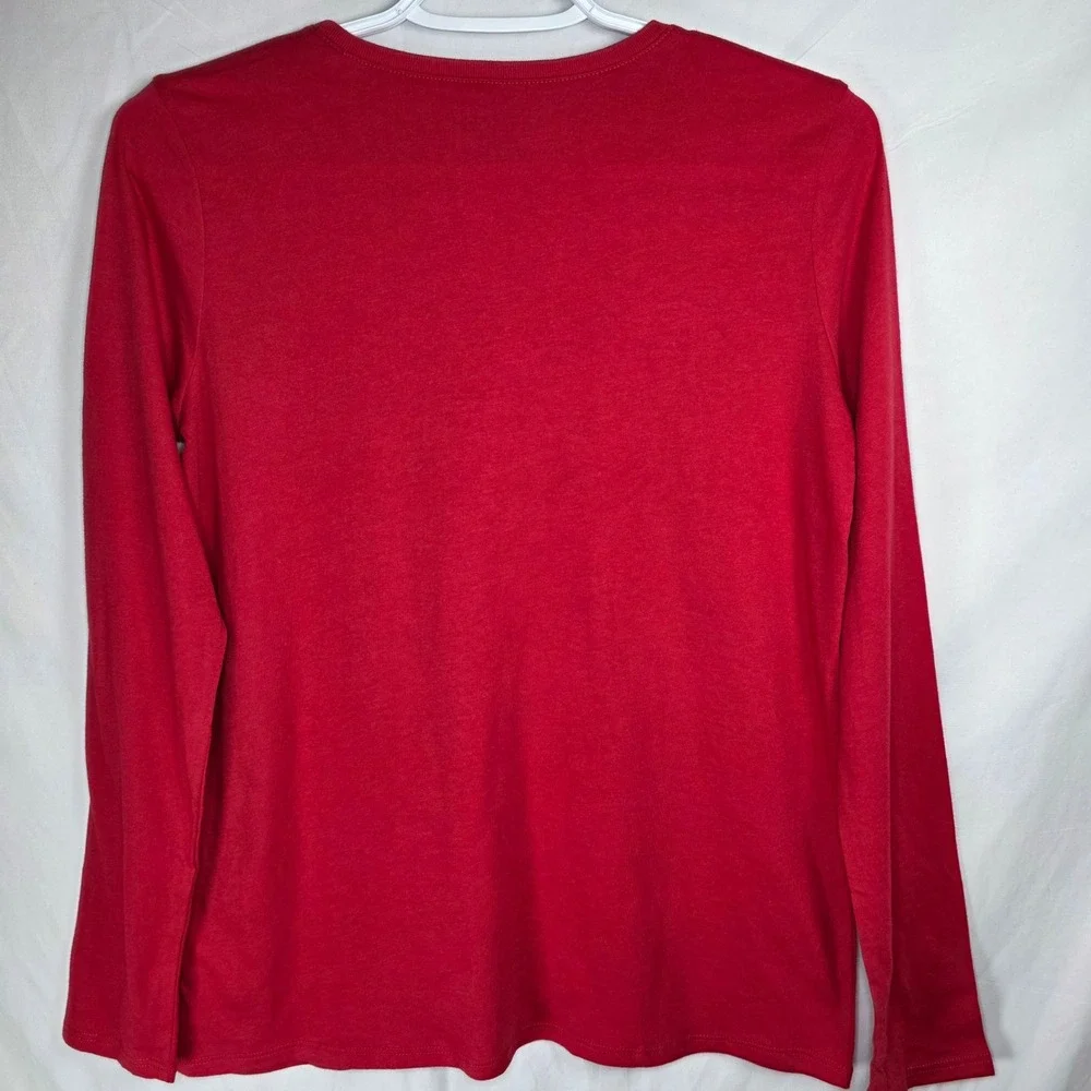 The Children's Place Merry Everything Gingerbread Graphic Tee Girls XXL 16 Red